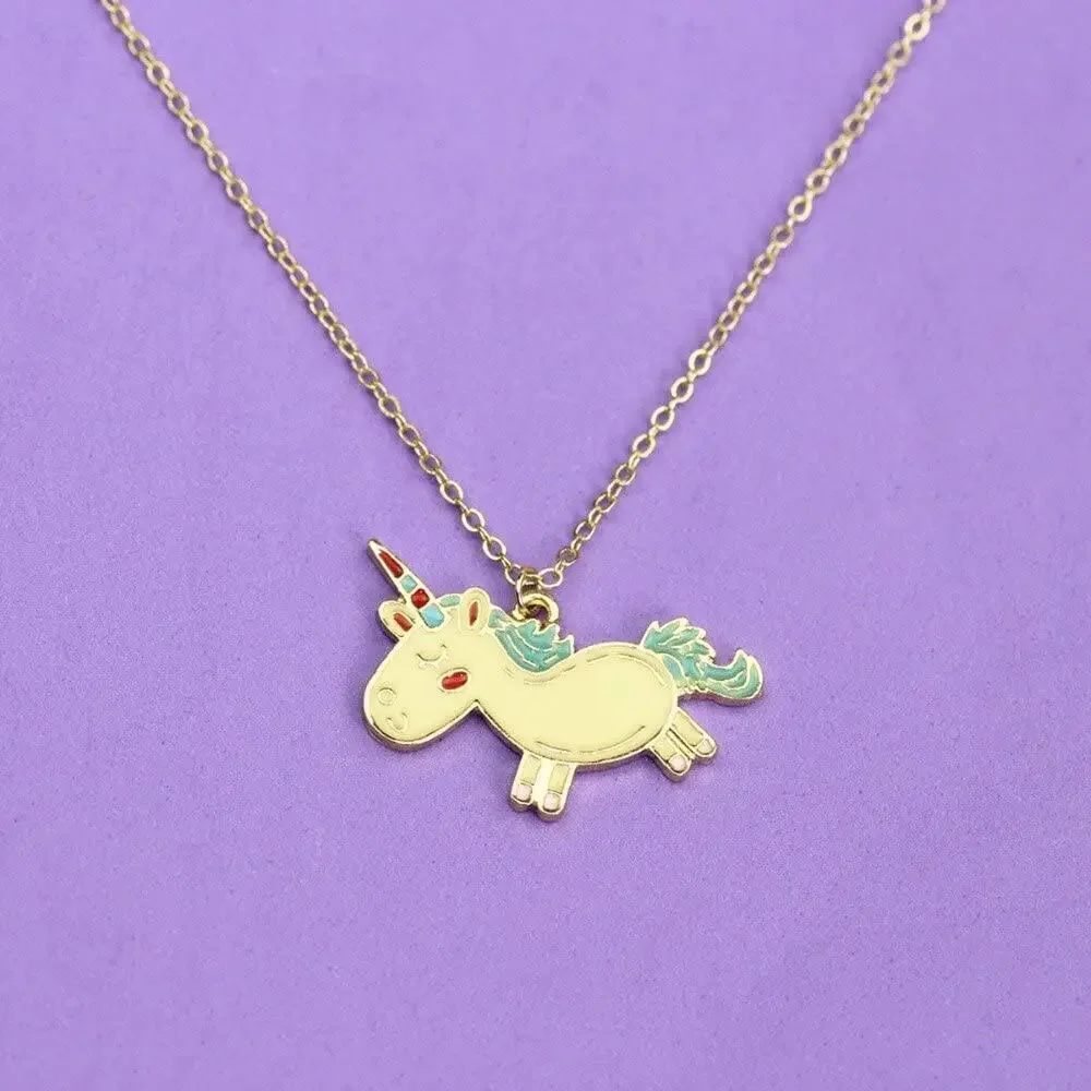 Unicorn Necklace Unicorn Jewelry